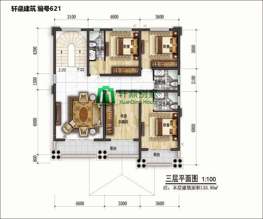 高端歐式四層自建別墅設計圖13.jpg