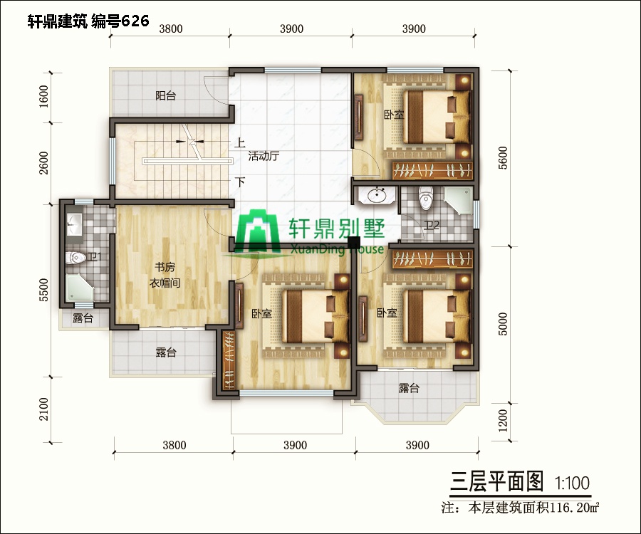 精品三層自建別墅設計圖7.jpg