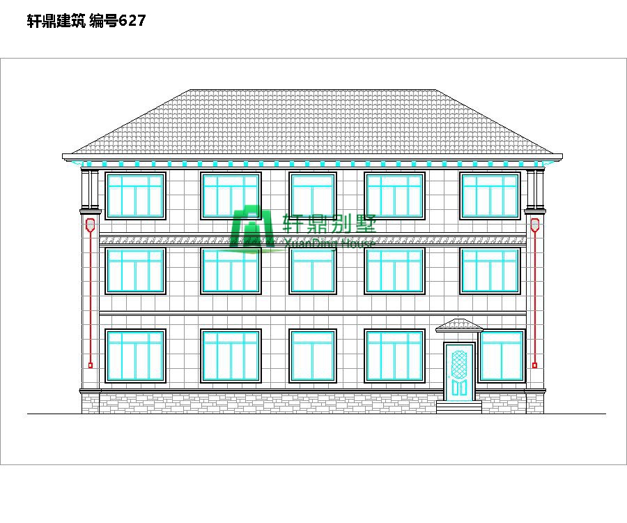 大氣歐式自建別墅設計圖2.jpg