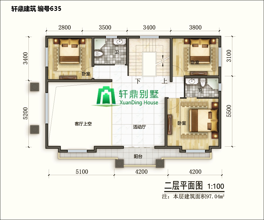 二層帶院別墅設計圖6.jpg