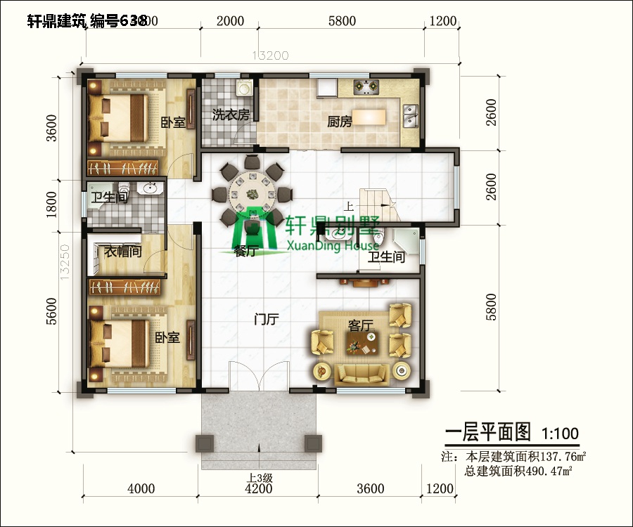 經(jīng)典四層自建別墅設計圖5.jpg