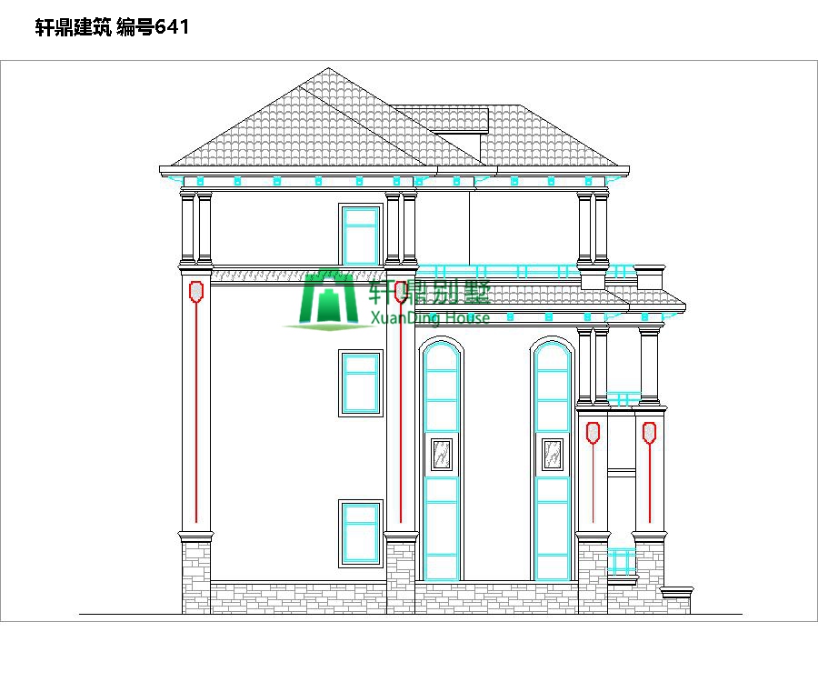 歐式三層自建別墅設計圖3.jpg