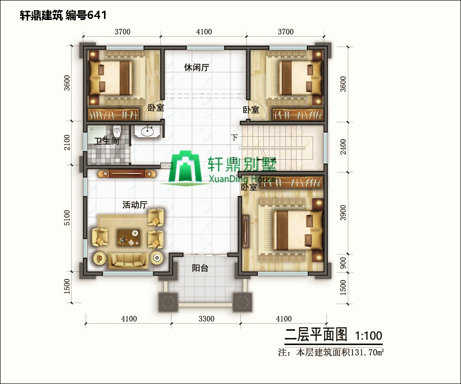 歐式三層自建別墅設計圖6.jpg