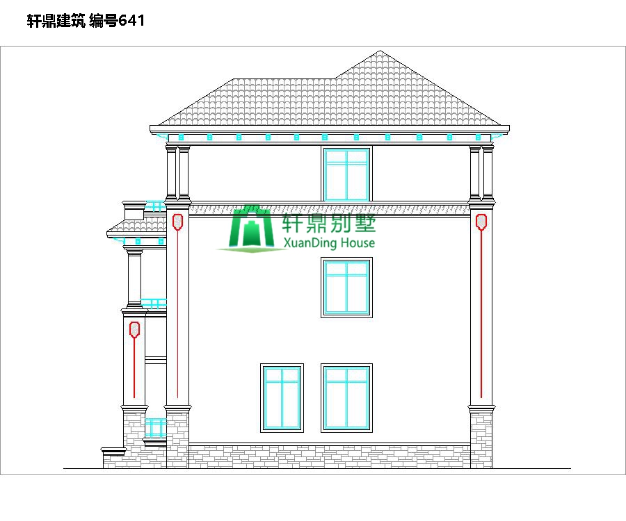 歐式三層自建別墅設計圖4.jpg