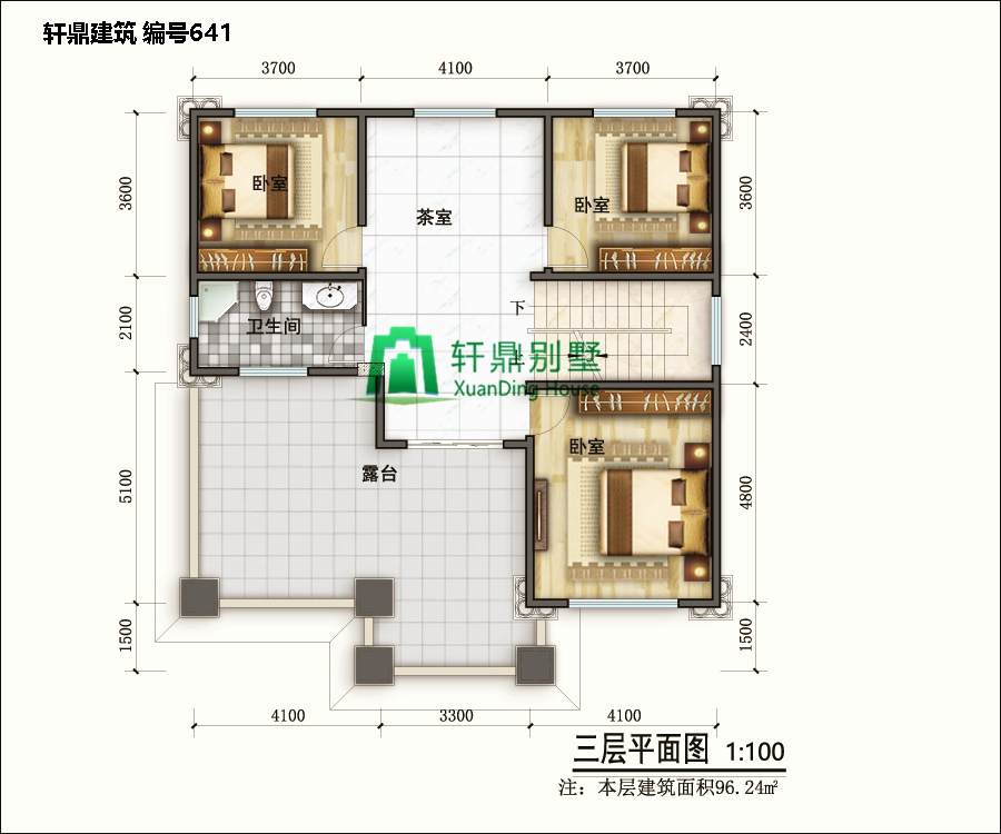 歐式三層自建別墅設計圖7.jpg