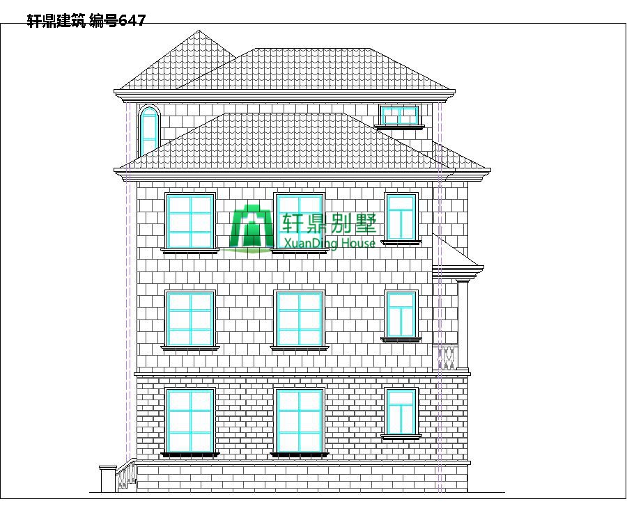 歐式三層半自建別墅設(shè)計圖2.jpg