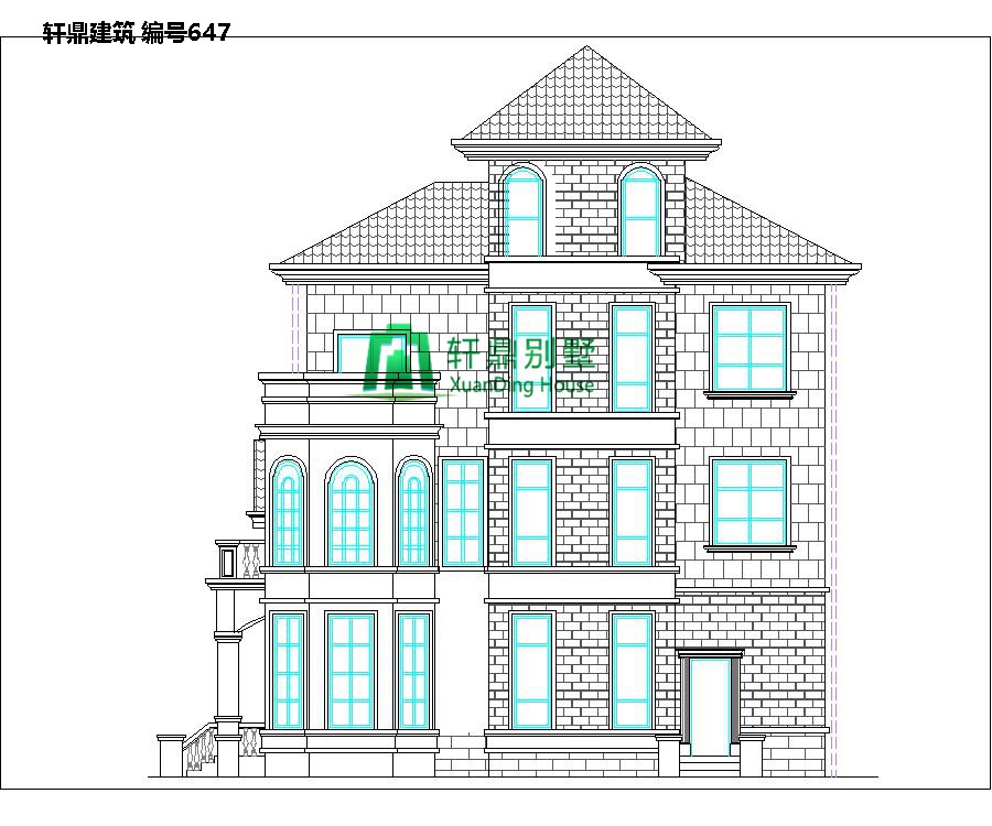 歐式三層半自建別墅設(shè)計圖3.jpg