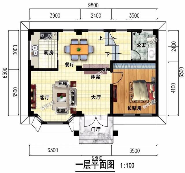 價(jià)預算低，宅基地不大，一般考慮建一棟小面積的二層或三層別墅，下面介紹兩款小面積設計的農村別墅！