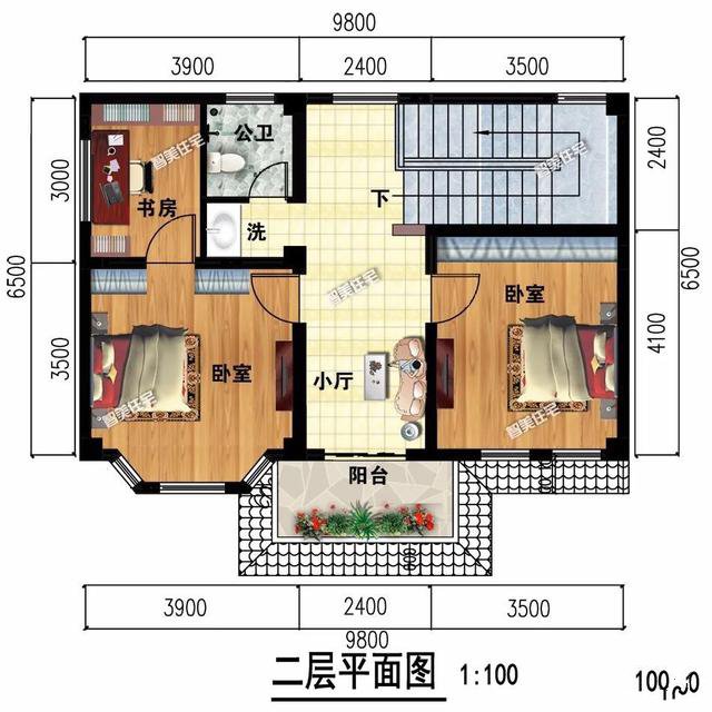 價(jià)預算低，宅基地不大，一般考慮建一棟小面積的二層或三層別墅，下面介紹兩款小面積設計的農村別墅！