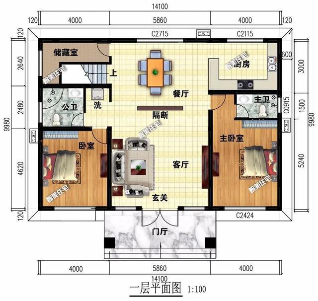 兩棟有很好效果的外觀(guān)設計，不會(huì )辜負的錢(qián)包