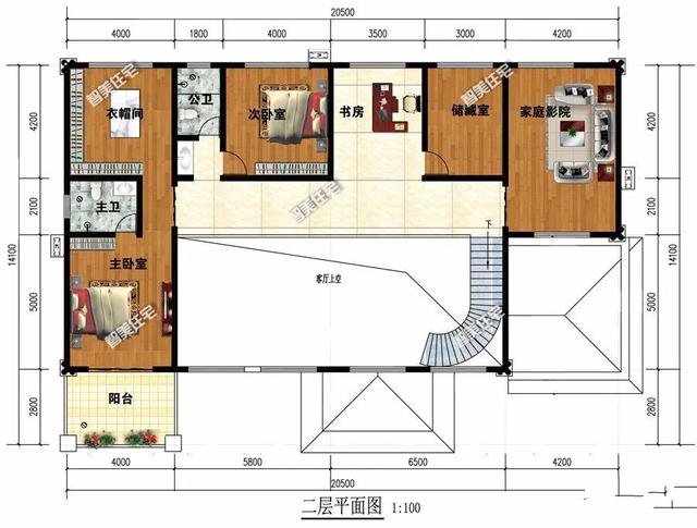 如果有塊大宅基地的話(huà)，就能選擇這4款戶(hù)型中的一款來(lái)建!