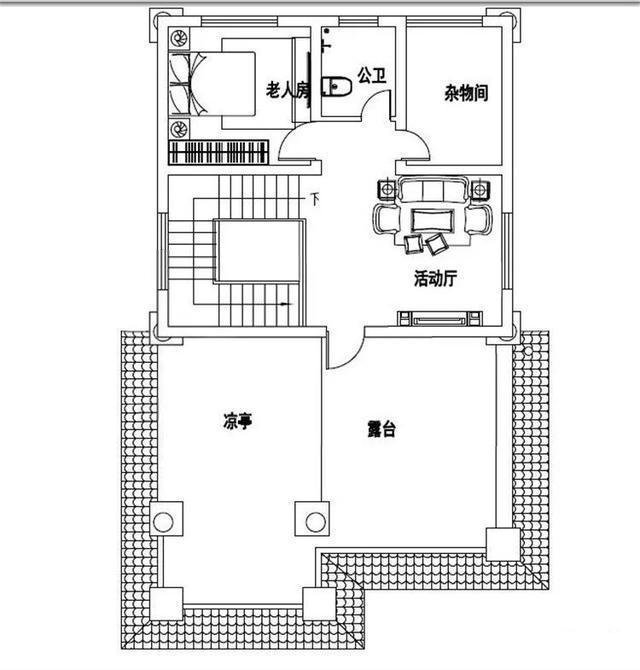 宅基地面積有限，但家庭人口眾多。如果你想要更多的房間，最好建三層,這款別墅推薦給您！