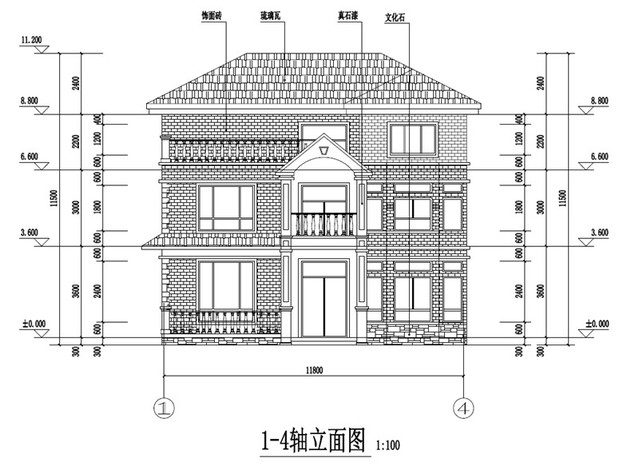 　適合農村建設(3層別墅設計)你會(huì )后悔沒(méi)有建設它.建一座屬于你的個(gè)性別墅！