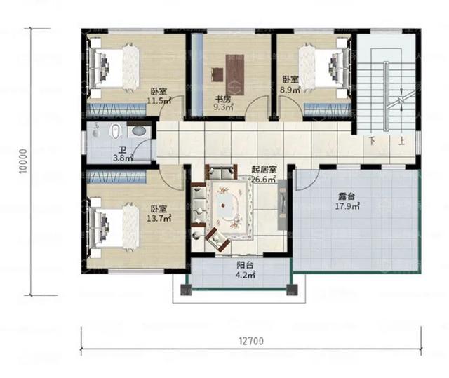 回農村老家蓋別墅，就是為了享受與家人平淡自足的田園生活，溫馨十足，俗話(huà)說(shuō)“父母在，不遠游”，在老家建一棟大氣的小別墅別墅!