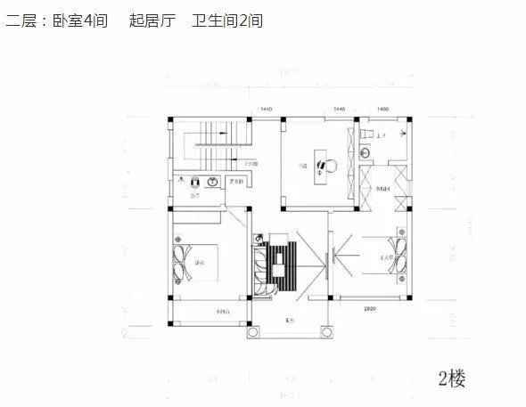 這款別墅根據農村居住習慣設有堂屋神位，將品質(zhì)生活與傳統習俗相結合，適合廣大地區建造。