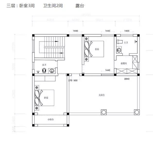 這款別墅根據農村居住習慣設有堂屋神位，將品質(zhì)生活與傳統習俗相結合，適合廣大地區建造。