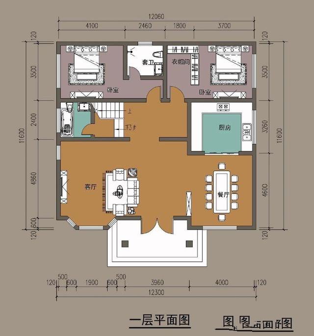 比起奢侈喧囂的繁華都市生活，相信很多人和小范一樣，更加迷戀的是一種原生態(tài)的農村生活，有一間自己的鄉間別墅,這所別墅適合自建！