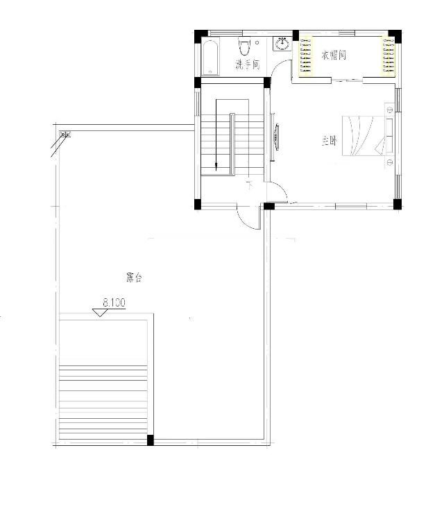 　　農村自建房的兩層半現代風(fēng)格別墅設計；新農村三層別墅外部效果圖!