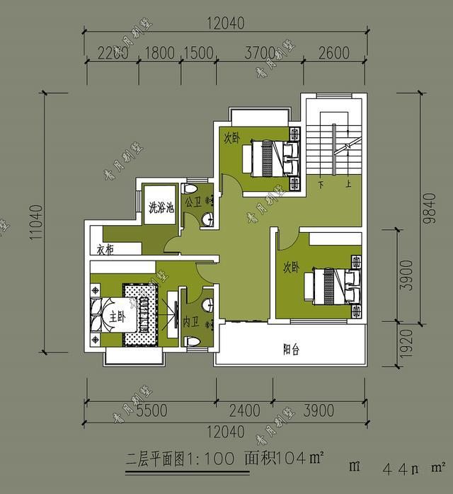 　經(jīng)典的三居室別墅有歐式風(fēng)格，大露臺，浮動(dòng)窗戶(hù)，外墻是真石漆。簡(jiǎn)潔優(yōu)雅，線(xiàn)條流暢優(yōu)美，給人一種非常舒適的感覺(jué)!