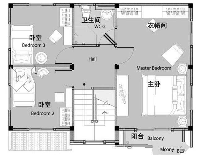 農村宅基地計劃在春節期間自建。擔心如何建造它？三個(gè)兩層別墅圖紙幫助!