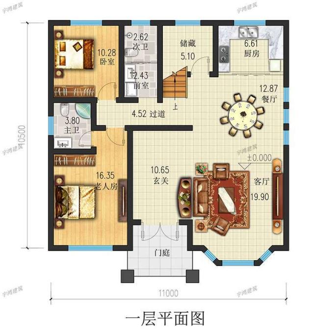 有些人感嘆自己的宅基地面積小，建不出豪宅的感覺(jué)。今天介紹3套小戶(hù)型農村別墅，無(wú)論蓋哪個(gè)都漂亮！