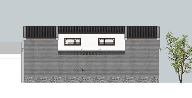 　別墅設計：一層緊湊型四合院，面積利用率高，適合在農村地區修建。