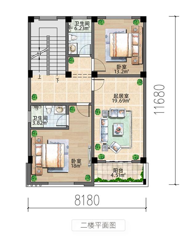 今天的小編輯將教你如何在8.1米寬的家園上建造一座極其簡(jiǎn)單和優(yōu)雅的現代三層別墅，這是每個(gè)人都喜歡的那種！