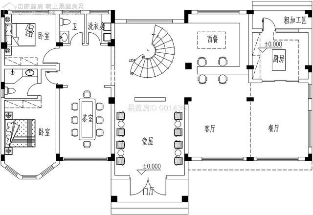 今天，我想推薦一些歐式別墅，它們能給你一種溫馨優(yōu)雅的生活品質(zhì)。不用說(shuō)，看看圖紙。