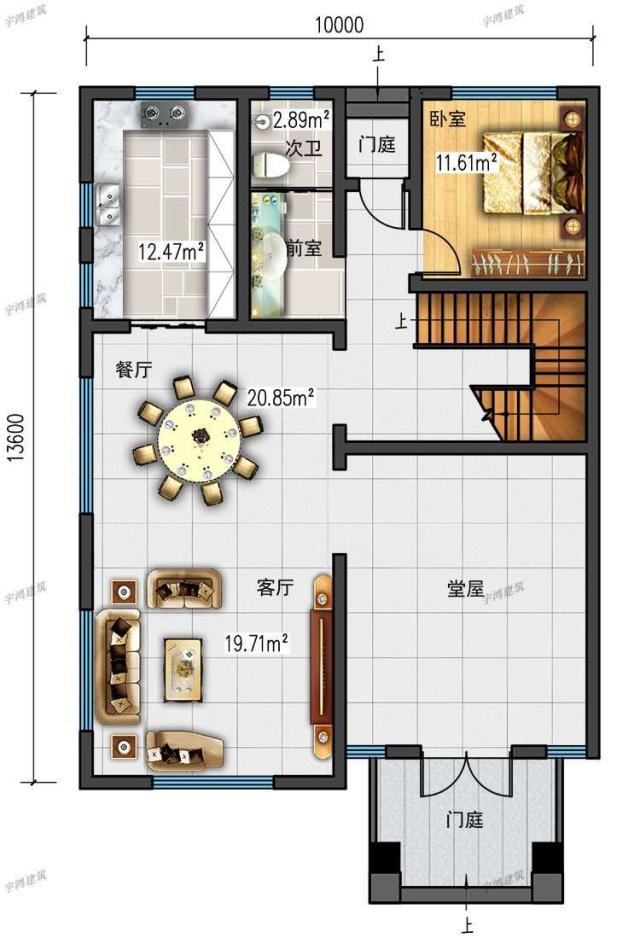 如果你想建一棟漂亮的房子，你必須瀏覽許多方案來(lái)選擇你最喜歡的一個(gè)。這里有三幅美麗的別墅設計圖，它們是建造房子所必須的！