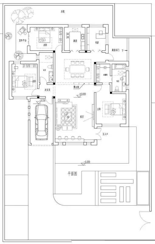 新中式別墅就像一個(gè)度假勝地