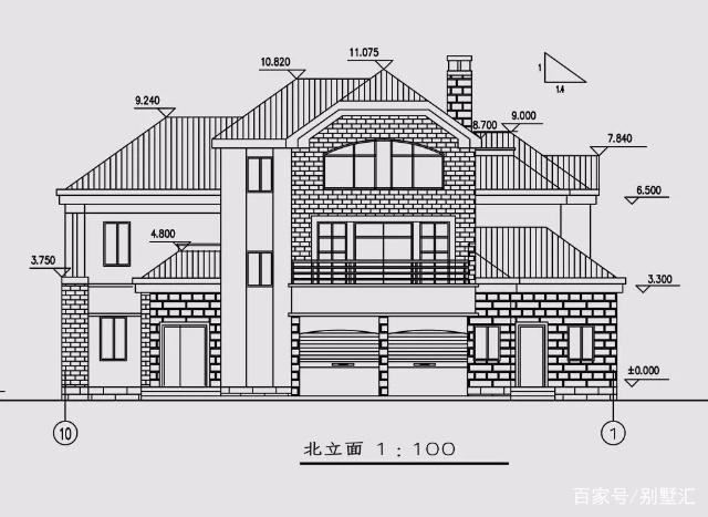 推薦13X11農村自建別墅圖紙