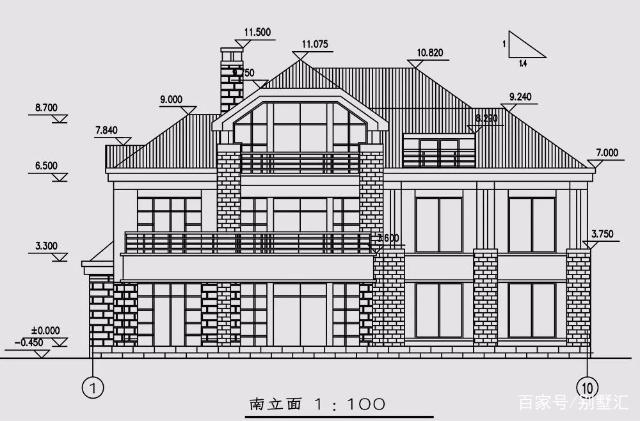 推薦13X11農村自建別墅圖紙