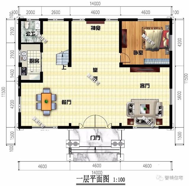 兩棟別墅建在廣東的農村地區