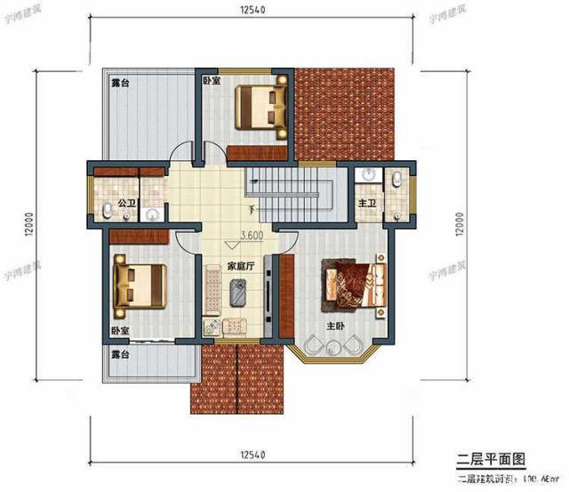 　帶車(chē)庫的兩層鄉村小屋