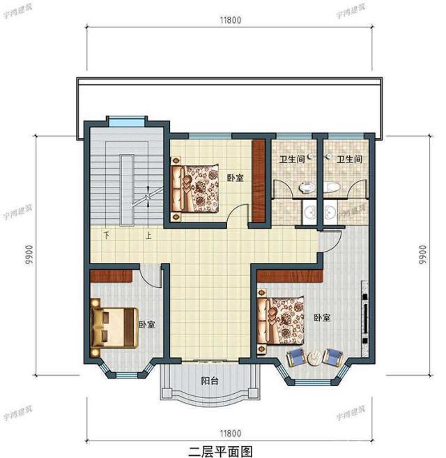 在農村建一棟小別墅