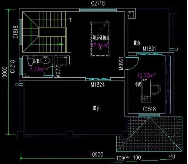 兩棟11米9米的農村自建房屋