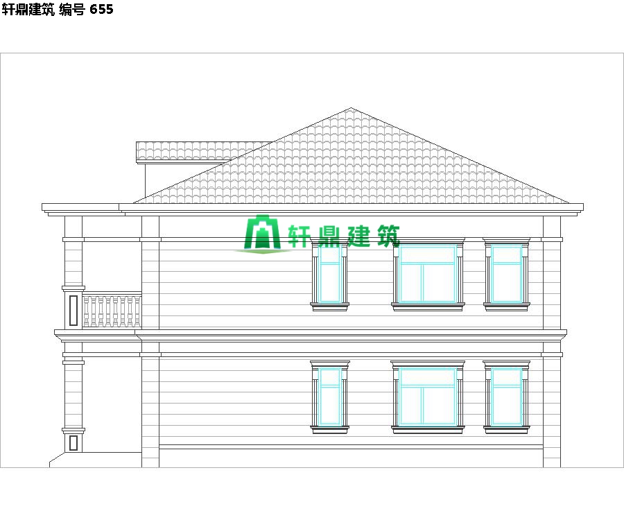 經(jīng)典現(xiàn)代自建小別墅設(shè)計(jì)施工圖08.jpg