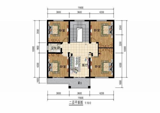 100平方米的房屋設計