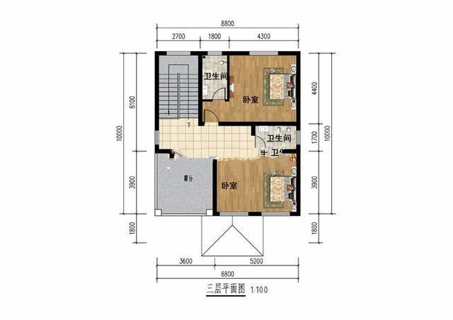 100平方米的房屋設計