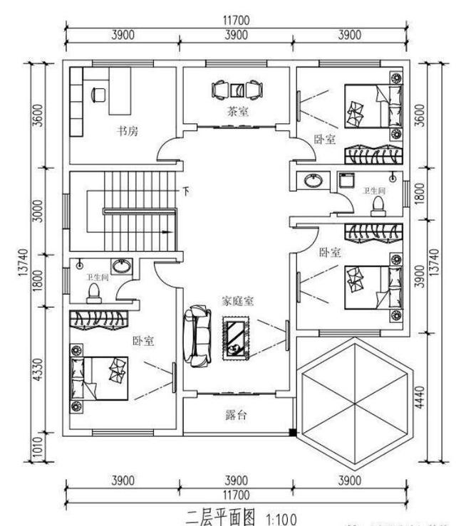 農村自建的兩層別墅