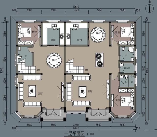 農村自建二層獨棟別墅