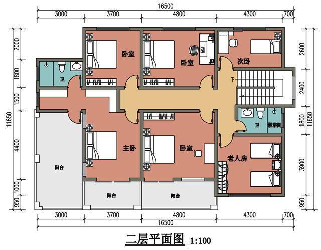 兩層的現代別墅