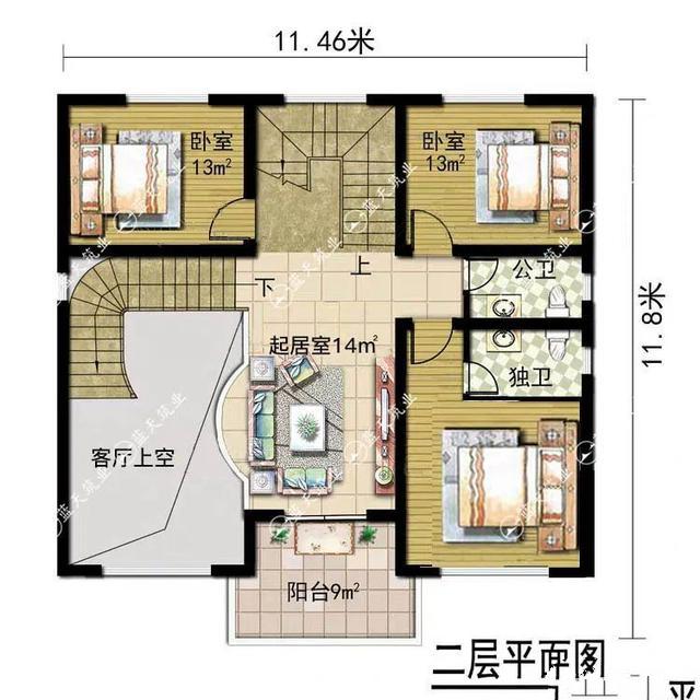 三層歐洲農村自建設計圖紙