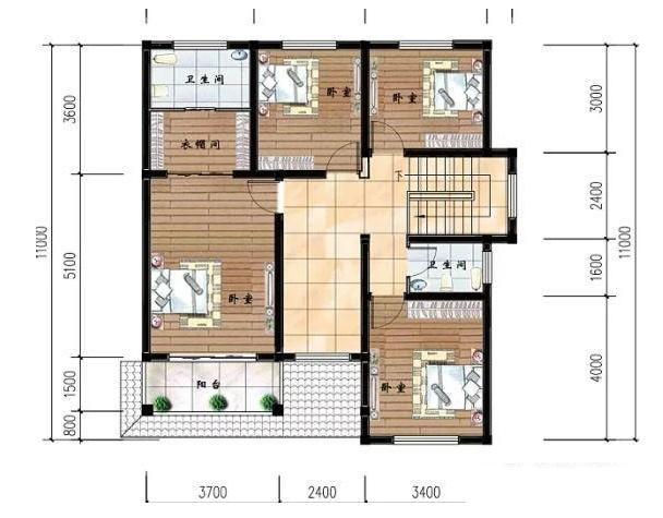 100平方米的自建計劃