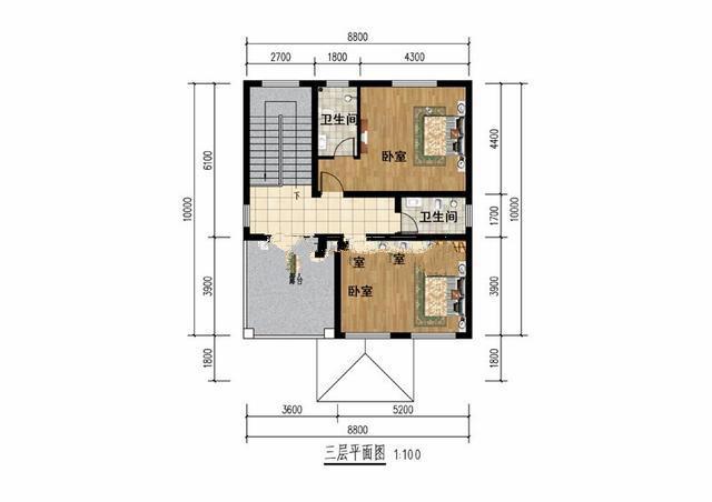 100平方米的房屋設計