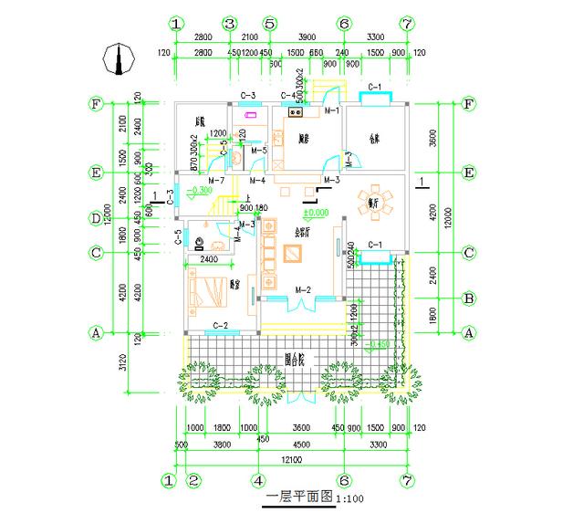 　幾個(gè)南北差異的農村二層大樓圖