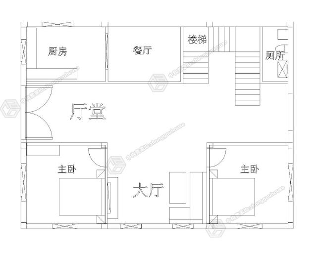 農村自營(yíng)住宅、室內布局