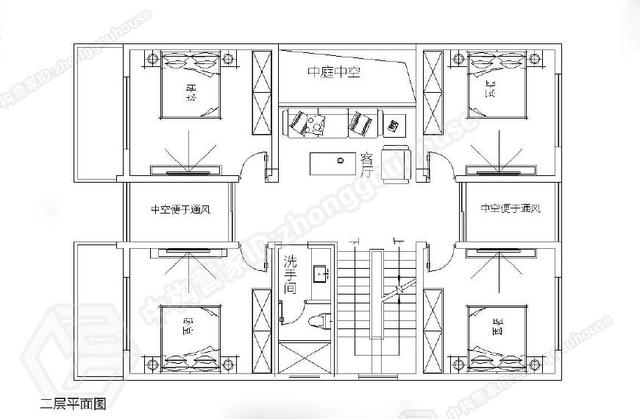 農村自營(yíng)住宅、室內布局