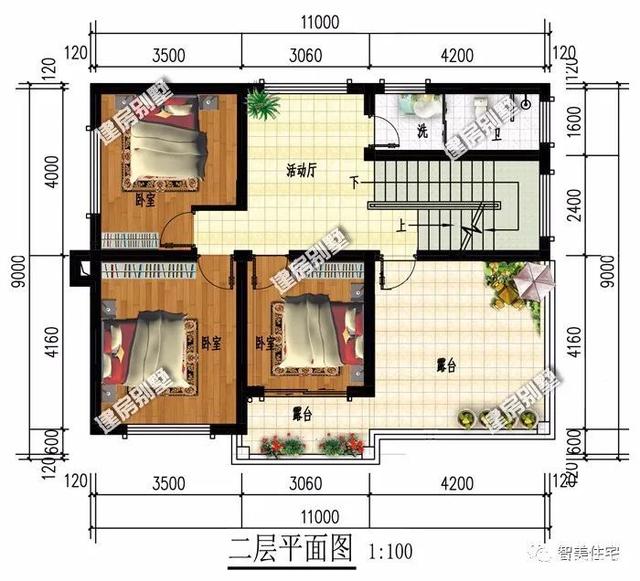 二層別墅的設計圖