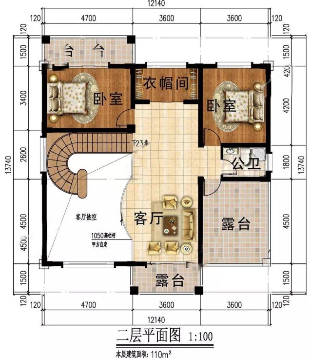 古典農村別墅的設計圖